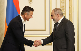 Премьер-министр Пашинян принял делегацию инвестиционной группы “C-Quadrat” 