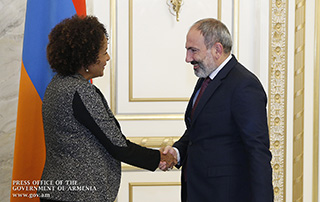 Nikol Pashinyan, Michaëlle Jean discuss issues related to 17th Summit of La Francophonie