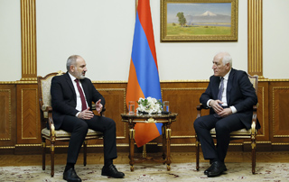Состоялась встреча премьер-министра Пашиняна и президента Хачатуряна