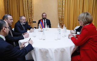 Rencontre entre le Premier ministre arménien et la Secrétaire générale de l'OSCE