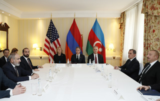 В Мюнхене состоялась встреча премьер-министра Армении, госсекретаря США и президента Азербайджана
