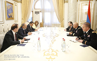 Премьер-министр принял генерал-адъютанта штата Канзас, командующего Национальной гвардией штата, генерал-майора Ли Тафанелли