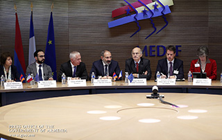 Мы приглашаем всех инвесторов принять участие в полете, к которому готовится Республика Армения: Никол Пашинян встретился с представителями MEDEF

