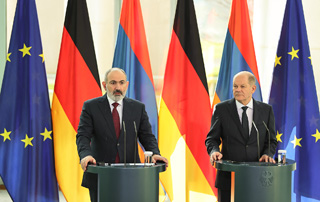 В Берлине состоялась встреча премьер-министра Республики Армения Никола Пашиняна и канцлера ФРГ Олафа Шольца