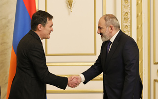 The Prime Minister receives the French Co-Chair of the OSCE Minsk Group