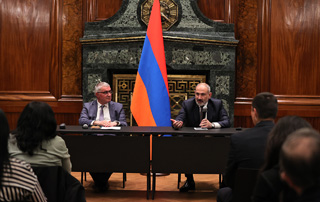 Rencontre du Premier ministre Pashinyan avec des représentants de la communauté arménienne de la République tchèque