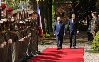 Официальный визит премьер-министра Никола Пашиняна в Чешскую Республику
