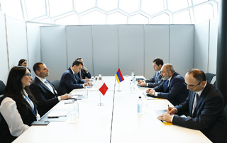 Rencontre entre Nikol Pashinyan et le Premier ministre de Malte