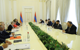 Վարչապետն ընդունել է Եվրոպական խորհրդարանի պատվիրակությանը