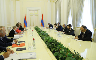 The Prime Minister receives the delegation of the European Parliament
