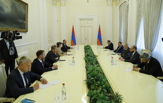 Վարչապետն ընդունել է բրիտանա-նիդերլանդական Shell ընկերության պատվիրակությանը