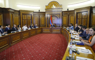 PM Pashinyan chairs session of the Judicial Reforms Monitoring Council took place