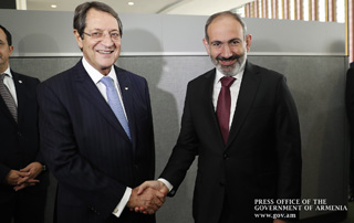 RA Prime Minister, Cyprus President discuss furtherance of bilateral relations