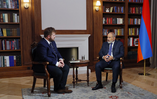 Interview du Premier ministre Nikol Pashinyan accordée à POLITICO Europe