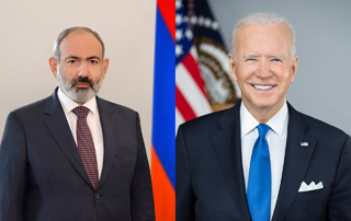 Lettre du Président des États-Unis au Premier ministre Pashinyan