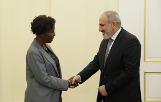 Prime Minister Pashinyan meets with OIF Secretary General Louise Mushikiwabo