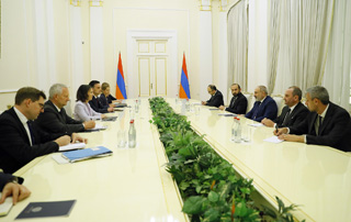 Премьер-министр Пашинян принял делегацию во главе с министром иностранных дел Германии