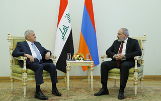 Nikol Pashinyan et Abdul Latif Jamal Rashid ont discuté de questions liées au développement de la coopération entre l'Arménie et l'Irak

