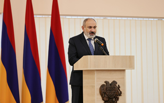 "Make your state what you dream of and become like your state: free, strong, prosperous, happy." The Prime Minister attends the opening of the newly built school No. 122 in Yerevan