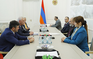 Премьер-министр Пашинян  принял делегацию во главе с руководителем межпарламентской группы дружбы Литва-Армения