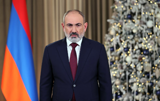 Prime Minister Nikol Pashinyan's congratulatory message on New Year and Christmas 