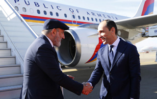 The Prime Minister arrives in Georgia on a working visit