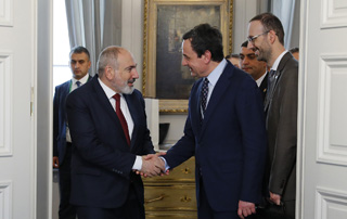 Состоялась встреча премьер-министров Армении и Косово