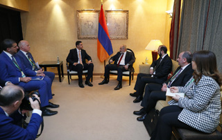 Prime Minister of Armenia and the OSCE Chairperson-in-Office meet in Munich