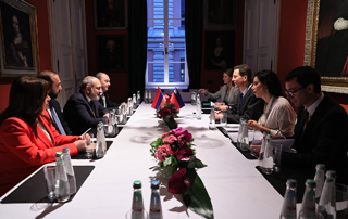 Prime Minister Pashinyan meets with the Prince of Liechtenstein in Munich 