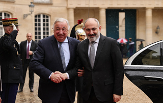 Le Premier ministre Pashinyan a rencontré le Président du Sénat français, Gérard Larchet
