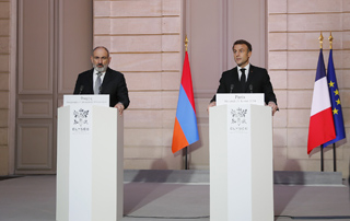 Les relations entre l'Arménie et la France sont dans une étape dynamique. Entretien  de Nikol Pashinyan et Emmanuel Macron à l'Élysée
