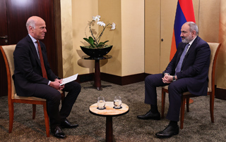 Interview du Premier ministre Nikol Pashinian avec France 24