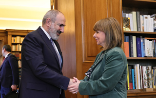 Rencontre entre le Premier ministre Pashinyan et la Présidente grecque Katerina Sakellaropoulou