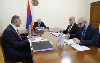 The activity report of the State Protection Service presented to the Prime Minister
