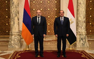 Nikol Pashinyan meets with Abdel Fattah el-Sisi. Documents were signed between Armenia and Egypt