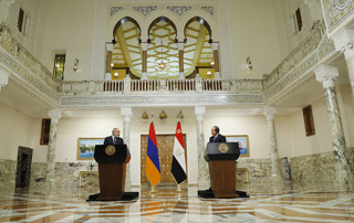 Nikol Pashinyan and Abdel Fattah el-Sisi make statements
