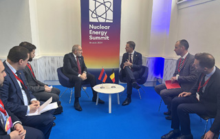 Rencontre entre les Premiers ministres arménien et belge