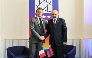Rencontre entre Nikol Pashinyan et Emmanuel Macron à Bruxelles