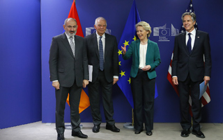 Пресс-релиз о совместной встрече высокого уровня Армения-ЕС-США в Брюсселе в поддержку устойчивости Армении