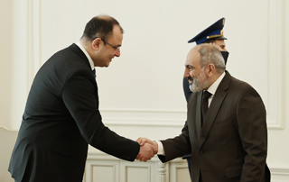 The Prime Minister receives the Minister of Justice of Georgia