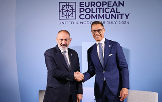 Состоялась встреча премьер-министра Армении и президента Финляндии