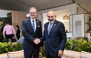 Состоялась встреча премьер-министров Армении и Чехии