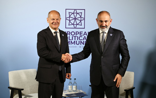 Состоялась встреча Никола Пашиняна и Олафа Шольца