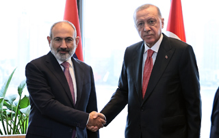 Nikol Pashinyan, Recep Tayyip Erdoğan meet in New York