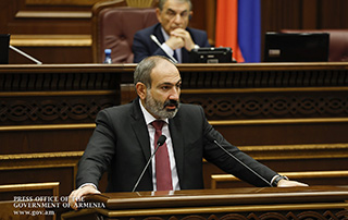 L’intervention du Premier ministre par intérim Nikol Pashinyan à l’Assemblée nationale 
