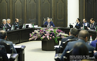 La séance ordinaire du Gouvernement de la République d'Arménie a eu lieu