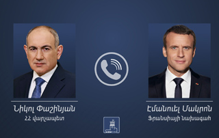 Nikol Pashinyan, Emmanuel Macron hold telephone conversation

