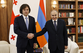 The Prime Ministers of Armenia and Georgia had a private conversation