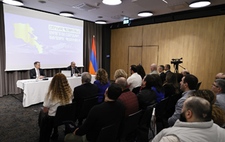 Премьер-министр Пашинян провел встречу с представителями армянской общины Эстонии