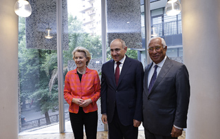 Nikol Pashinyan meets with António Costa and Ursula von der Leyen